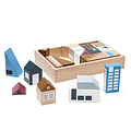 Kid's Concept Blocs de construction - Ville Aiden - Kids Concept + 12M