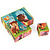 Janod speelgoed Janod puzzle 9 cubes Kubkid Animaux de la Forêt +2