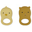 Konges Slojd Anneaux de dentition Chicken/Bear Konges Slojd
