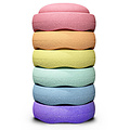 Stapelstein Stapelstein Rainbow Pastel pierres empilees 6 pièces