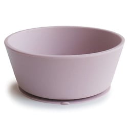 Mushie bol à ventouse en silicone Soft Lilac