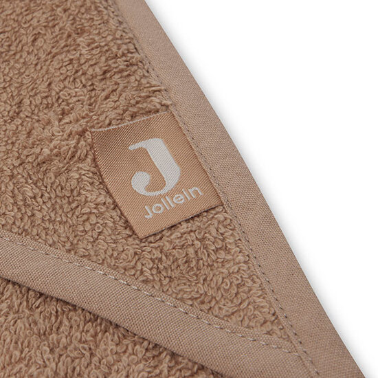 Jollein Jollein cape de bain éponge 75x75cm Biscuit
