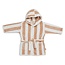 Jollein Peignoir 3-4 ans Stripe Terry Biscuit GOTS - Jollein