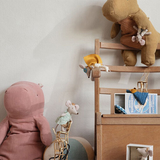 Maileg Maileg souris petit frère super-héros en boîte