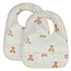 Jollein Bavoir imperméable Teddy Bear 2 pièces - Jollein