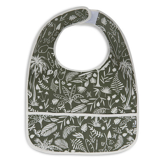 Jollein Bavoir imperméable Botanical Leaf Green 2 pièces - Jollein