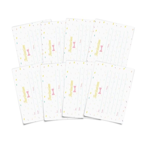 Eef Lillemor Cartes d'invitation Sprinkle party Eef Lillemor