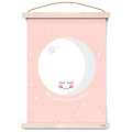 Eef Lillemor Poster - Moon roze - Eef Lillemor