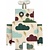 Studio Ditte Sticker mural Studio Ditte Robot Thundercloud Large