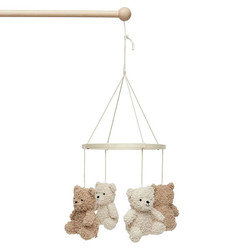 Mobile bébé Teddy Bear Naturel/Biscuit Jollein