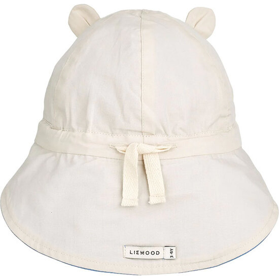 Liewood Liewood Gorm chapeau bébé réversible Shark / Riverside