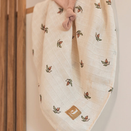 Jollein Jollein lange bébé 115cm Rosehip 2pc