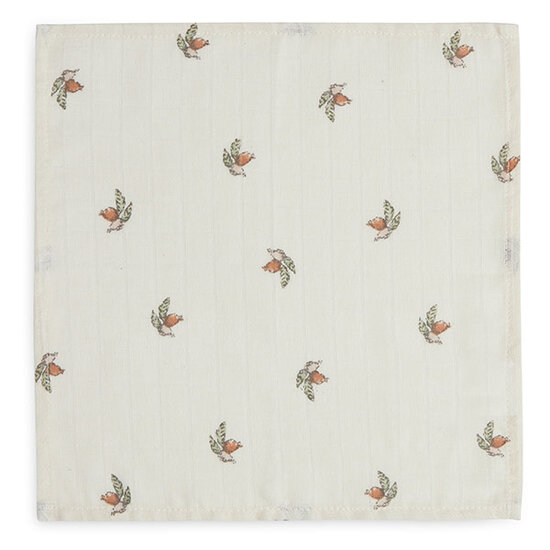 Jollein Jollein serviette mousseline Rosehip 3pc