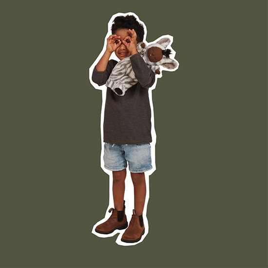 Olli Ella Poupée Olli Ella Cozy Dinkum Zebra Mini