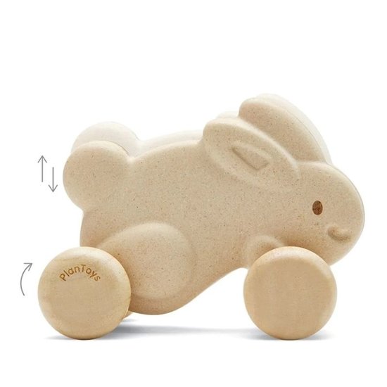Plan Toys Lapin Plan Toys - Blanc