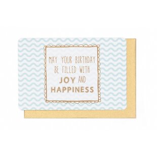 Carte May your birthday be Enfant Terrible