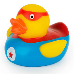 Canard de bain super-héros Isabelle Laurier