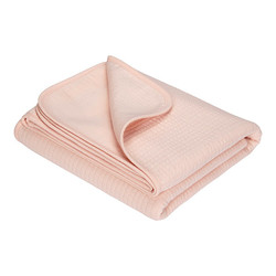 Couverture d’été lit bébé Pure Soft Pink Little Dutch