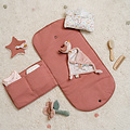 Little Dutch Housse pour matelas à langer Pure Pink Blush Little Dutch