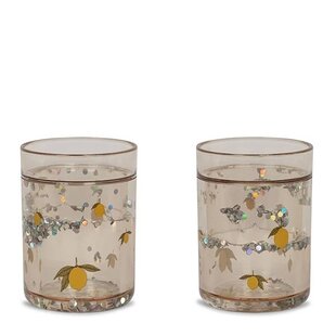 Gobelets à paillettes Lemon Konges Slojd