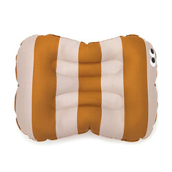 Coussin de chaise Stripes Mustard/Nude Noui Noui