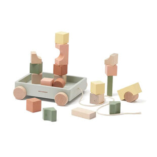 Chariot avec blocs EDVIN Kids Concept