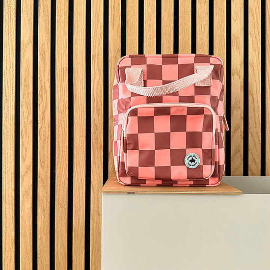 Studio Ditte Studio Ditte sac à dos Small Blocks pink-brown