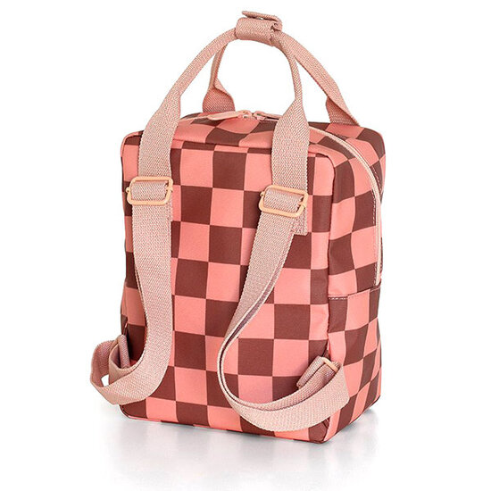 Studio Ditte Studio Ditte sac à dos Small Blocks pink-brown