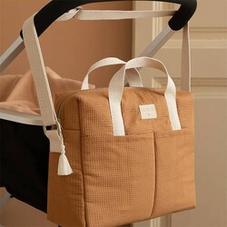 Sac a langer imperméable Gala Caramel - Nobodinoz