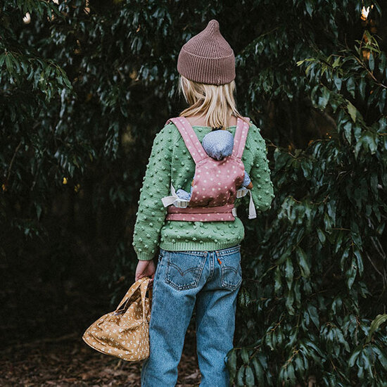 Olli Ella Olli Ella Dinkum Dolls porte-poupée Polka Dot