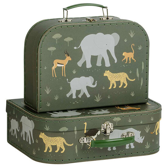 A Little Lovely Company A Little Lovely Company set de valises Savane