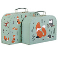 A Little Lovely Company A Little Lovely Company set de valises amis de la forêt