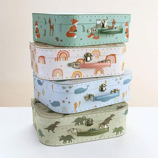 A Little Lovely Company A Little Lovely Company set de valises amis de la forêt