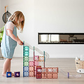 Connetix Tiles Blocs de construction magnétiques Connetix Tiles 80 Piece Pastel Ball Run Expension Pack