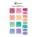 Connetix Tiles Blocs de construction magnétiques Connetix Tiles 40 Piece Pastel Square Pack