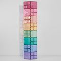 Connetix Tiles Blocs de construction magnétiques Connetix Tiles 40 Piece Pastel Square Pack