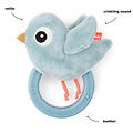 Done By Deer Hochet anneau de dentition Birdee blue Done by Deer