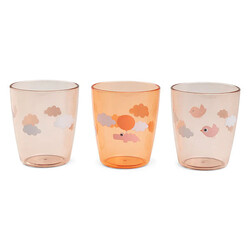 Verres enfants Happy Clouds papaya Done by Deer