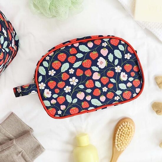 A Little Lovely Company Trousse de toilette Fraises A Little Lovely Company
