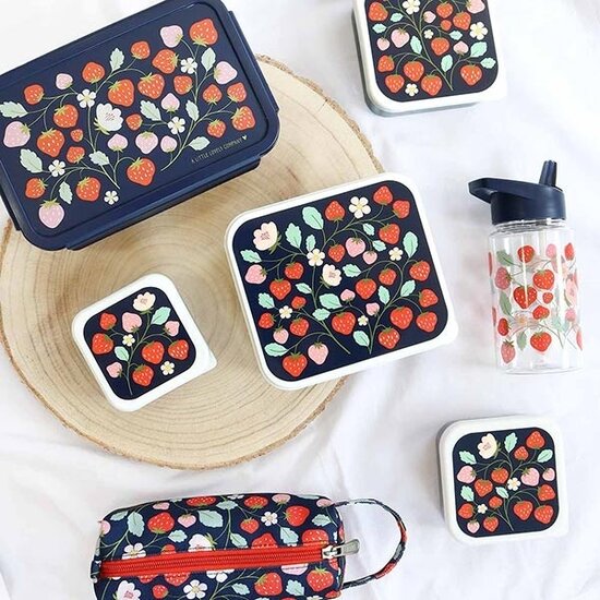 A Little Lovely Company Boîtes à lunch et collations Fraises - A Little Lovely Company