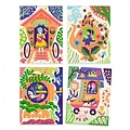 Djeco Cartes à gratter Djeco Wacky houses 5-8ans
