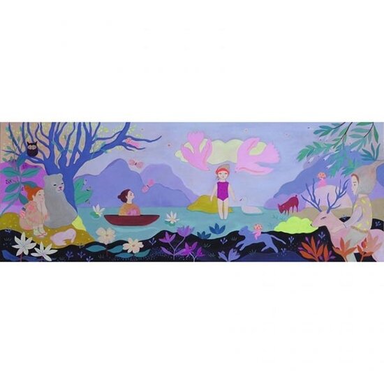 Djeco Puzzle Djeco Children's lake 100 pièces