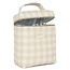 Nobodinoz tipi en accessoires Sac isotherme Concerto Ivory Checks Nobodinoz