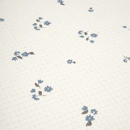 Nobodinoz tipi en accessoires Nobodinoz matelas à langer imperméable Mozart Lily Blue