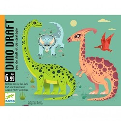 Jeu de cartes Djeco Dino Draft +6 ans