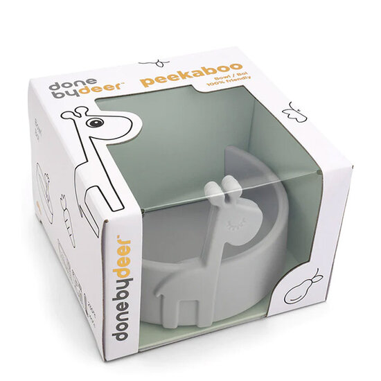 Done By Deer Bol Peekaboo Raffi Grey Done by Deer