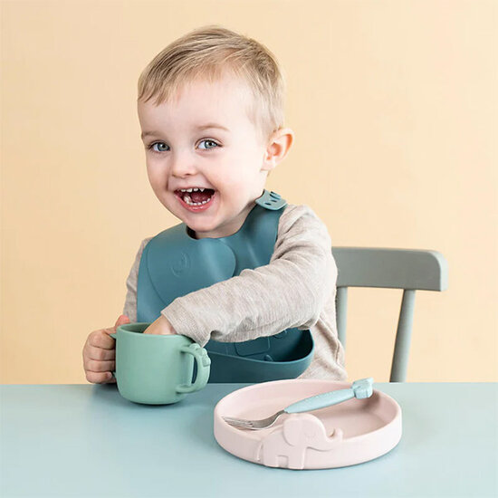 Done By Deer Gobelet Peekaboo Croco Green Done by Deer