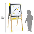 Janod speelgoed Janod tableau réglable gris et jaune