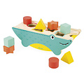 Janod speelgoed Boîte à formes Croco Janod Tropik +1 an