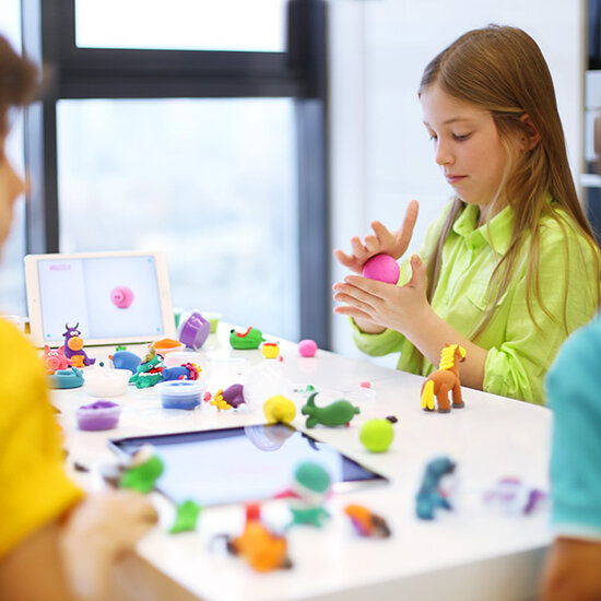 Hey Clay Pâte à modeler Hey Clay oiseau: perroquet